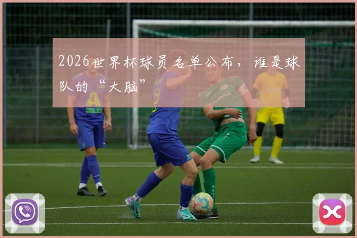 2026世界杯球员名单公布,谁是球队的“大脑”